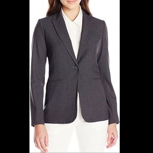 NWOT Calvin Klein single button stretch blazer